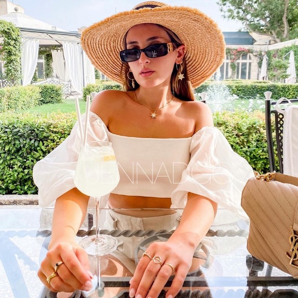 Zara Combination Organza Knit Top NWT - Picture 4 of 17